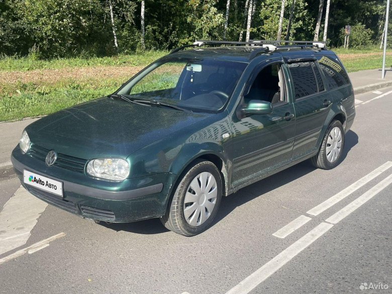 Фольксваген гольф 2002 универсал зелёный