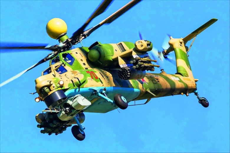 Боевой вертолет ми-28н «ночной охотник»