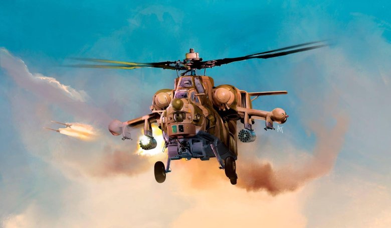 Ударный вертолёт ми-24