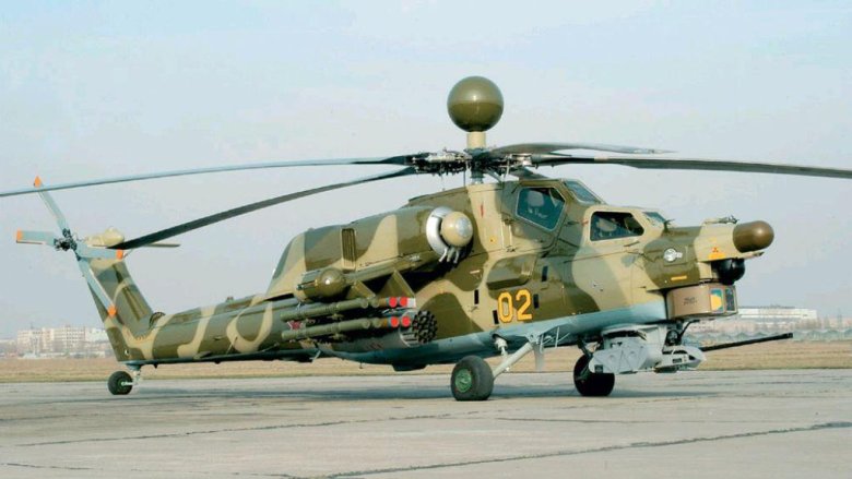 Боевой вертолёт ми-28 ночной охотник