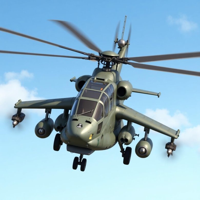 Вертолет \ ми-24а\