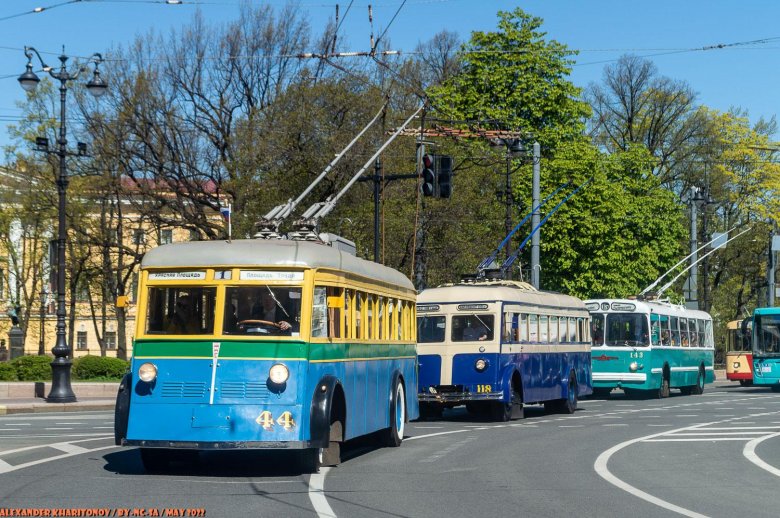 Saint petersburg trolleybus