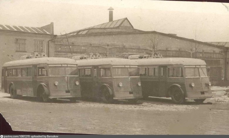 Троллейбус в петербурге 1902