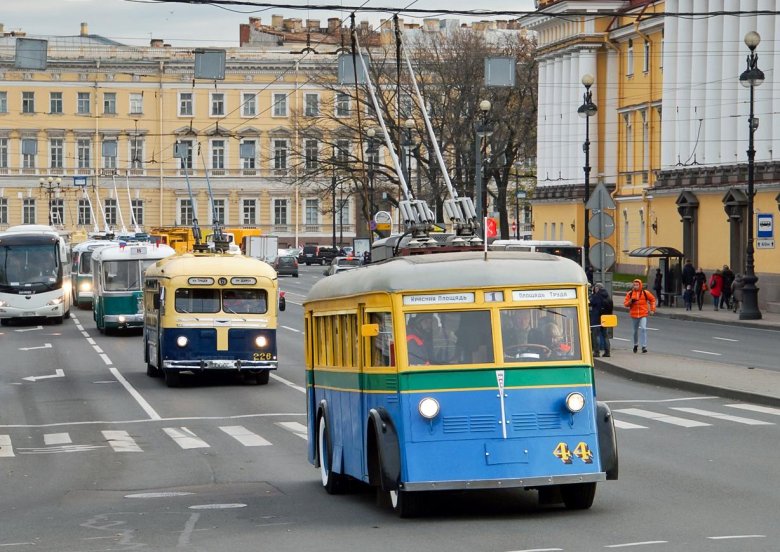 Saint petersburg trolleybus