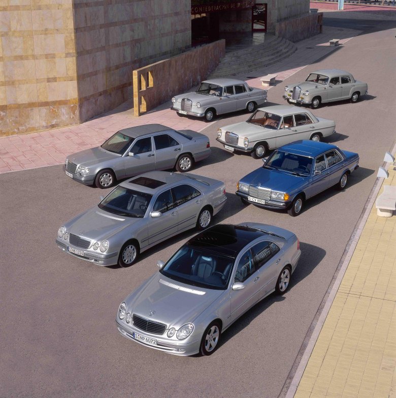 Эволюция mercedes benz е class