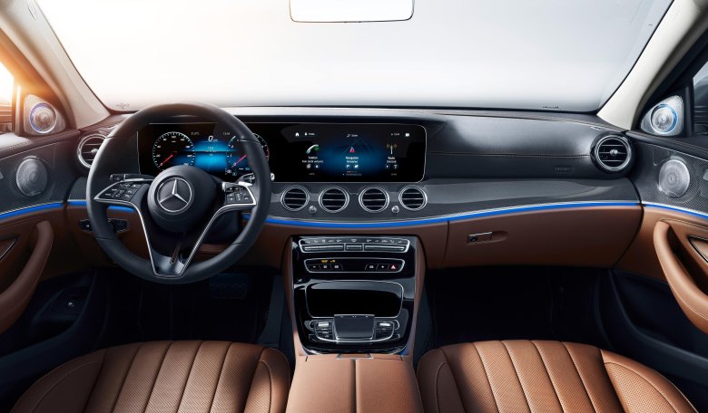 Mercedes e class 2021 interior