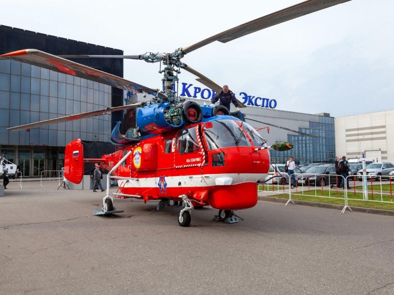 Пожарный вертолет ка 32