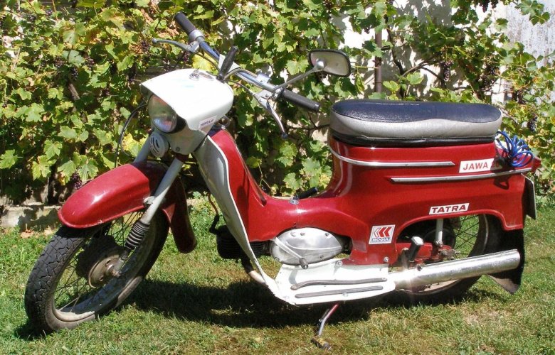 Мопед ява 05