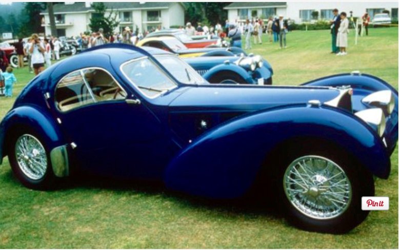 Bugatti type 57sc atlantic 1936 года