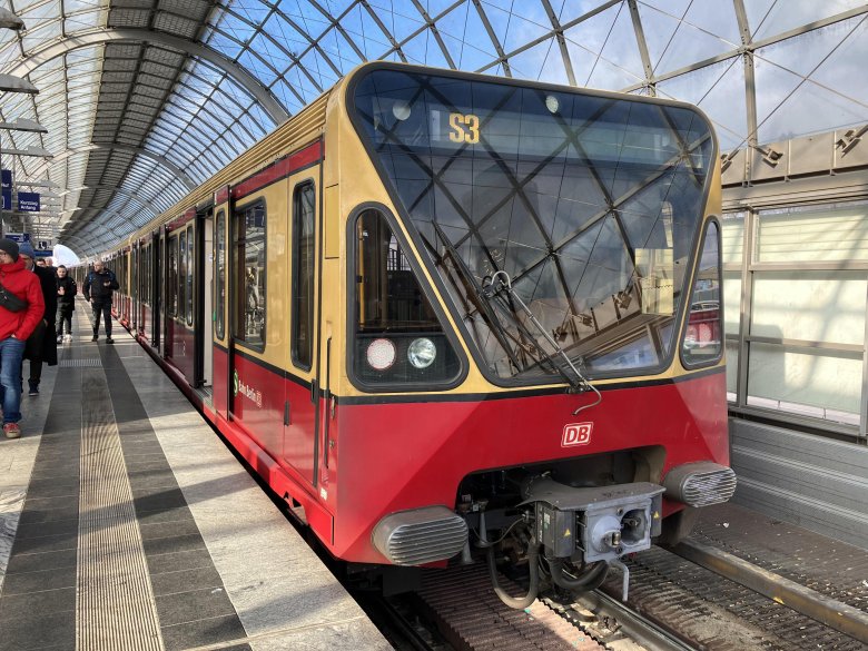 Городская электричка в берлине