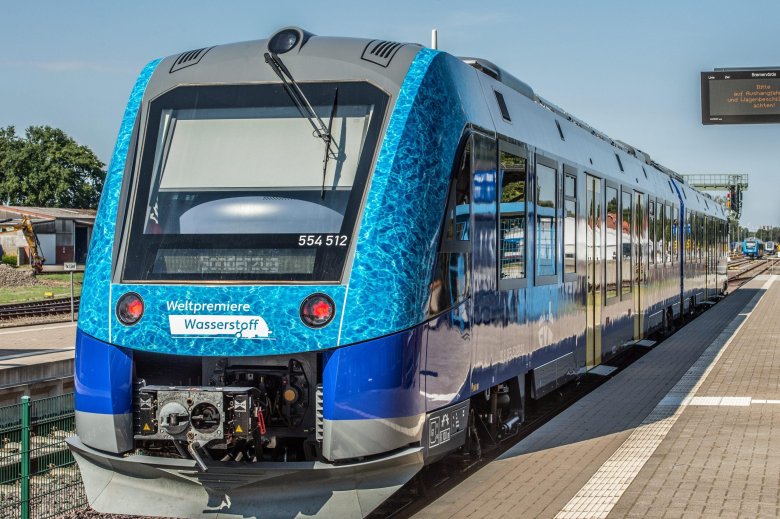 Alstom водородный поезд