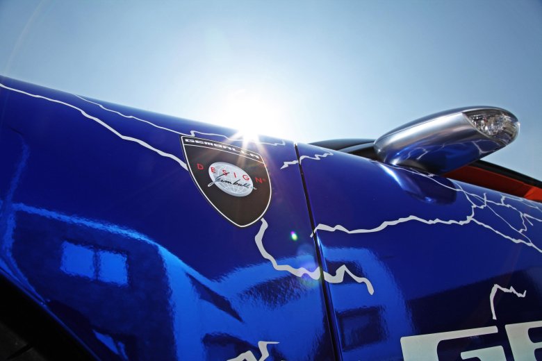 Bugatti veyron sang noir