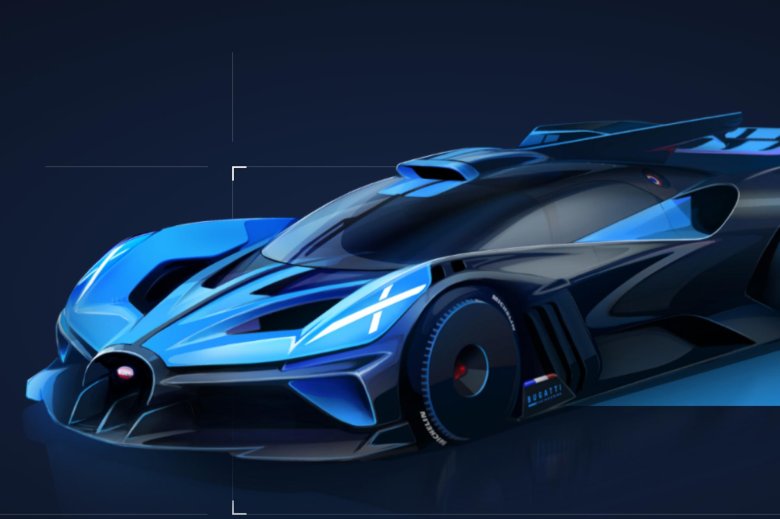 Бугатти болид 2020