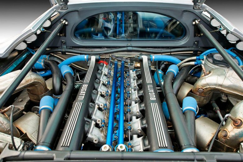 Bugatti eb110 двигатель