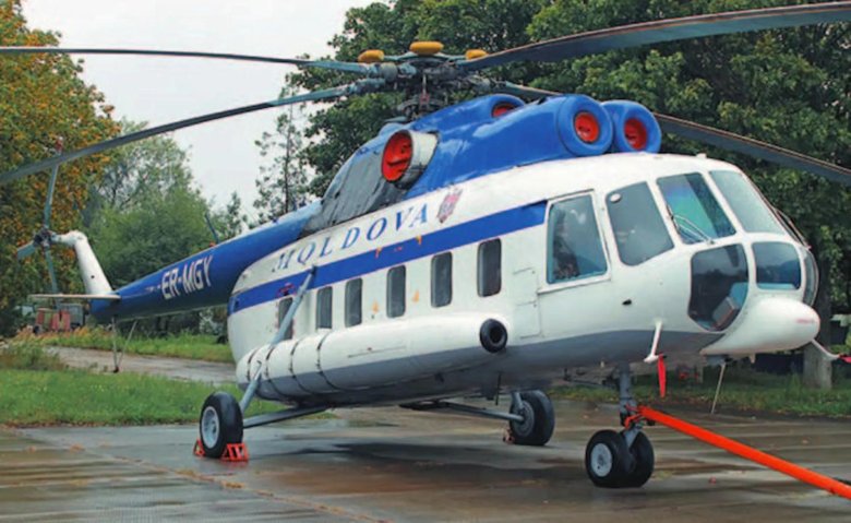 Вертолет ми 8 молдавии