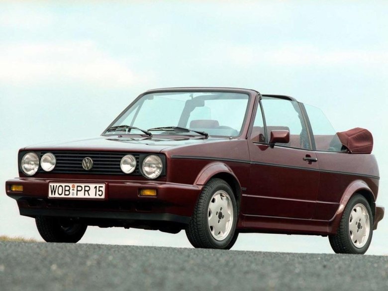 Volkswagen golf 1 кабриолет