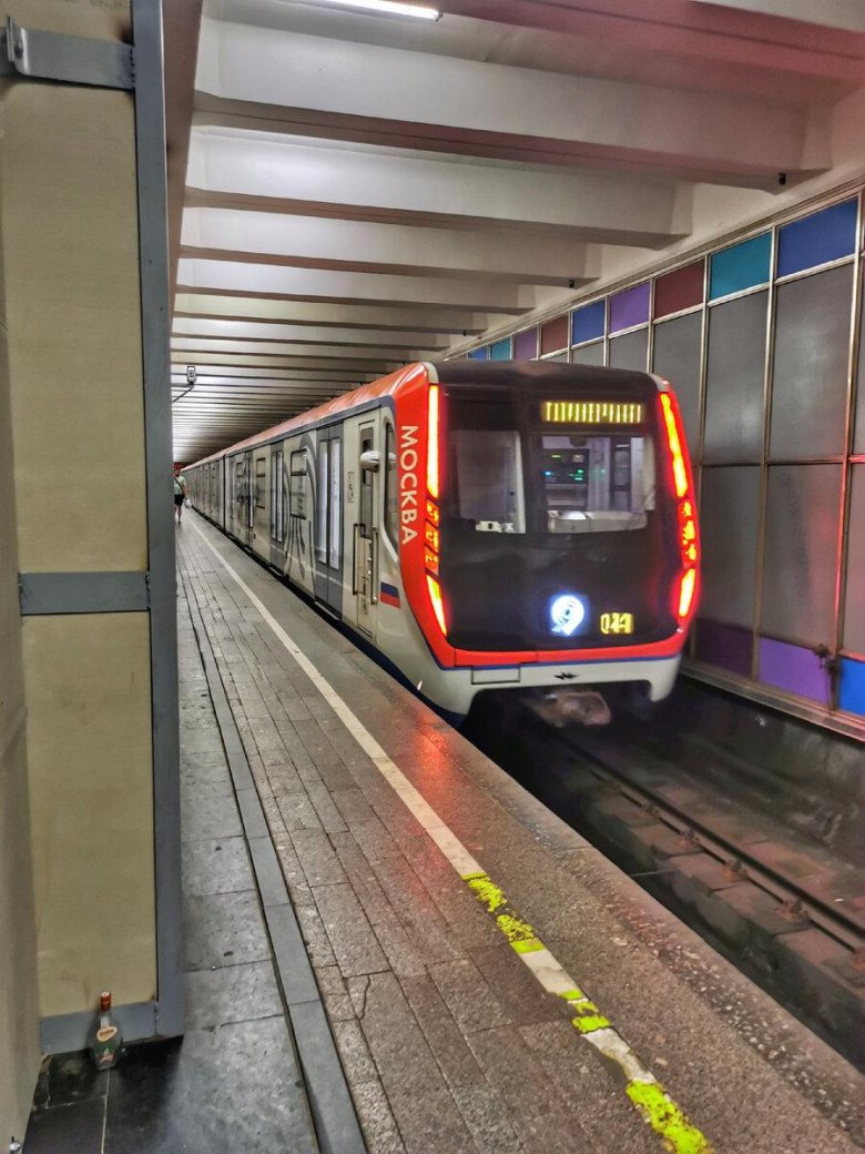 Москва вагон метро