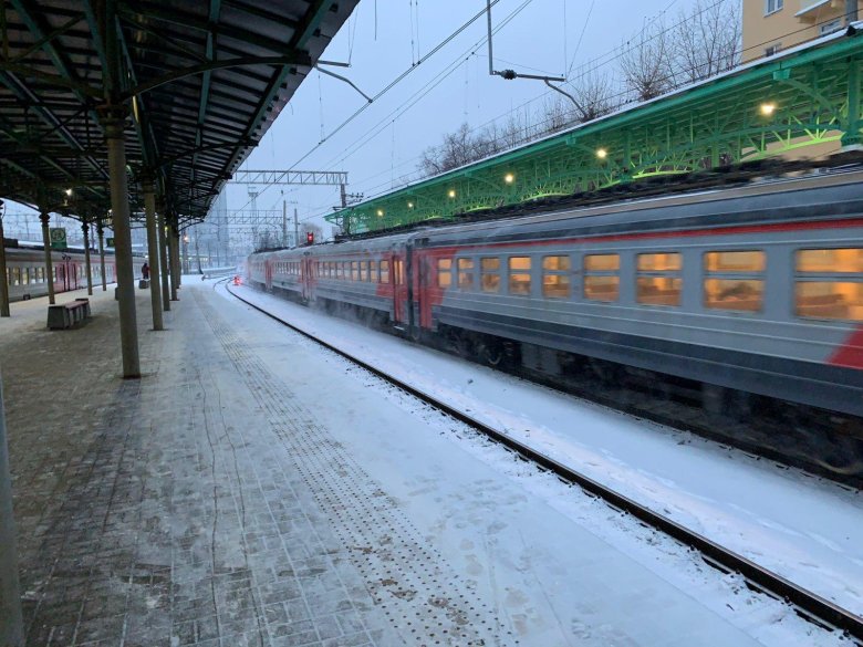 Электрички подмосковья