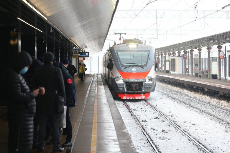 Мцд 2 поезда