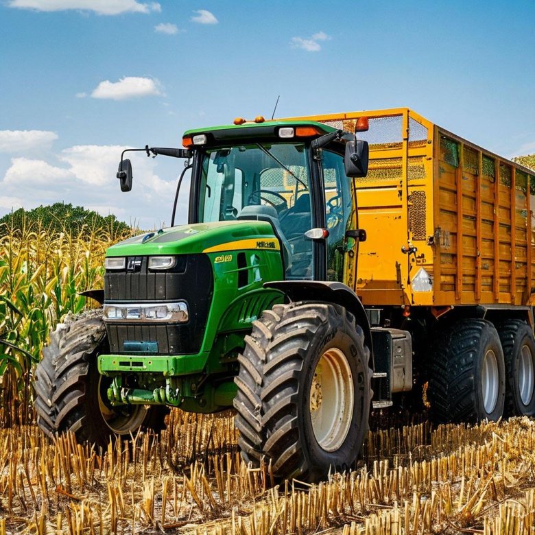 Джон дир трактор