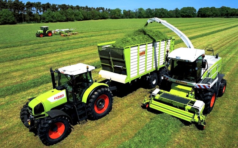 Сельскохозяйственный комбайн