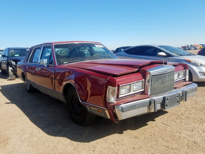 Линкольн континенталь 1980