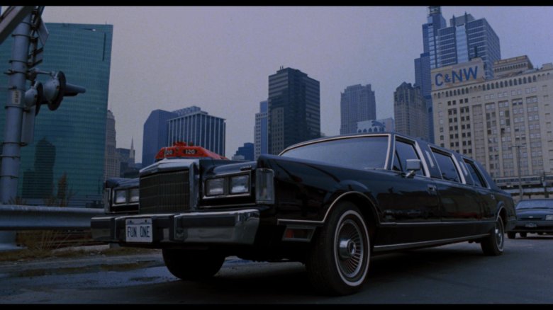 Lincoln town car limousine 1988