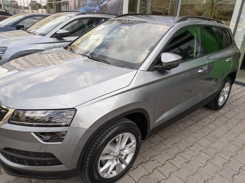 Skoda karoq platinum grey