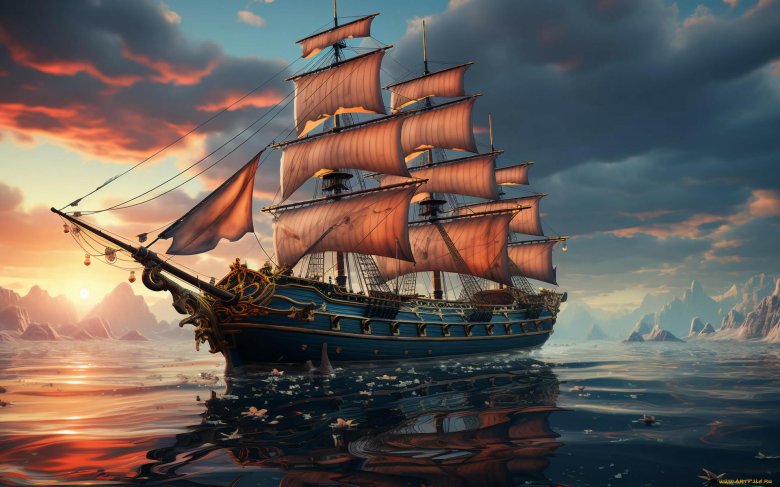 Корабли парусники