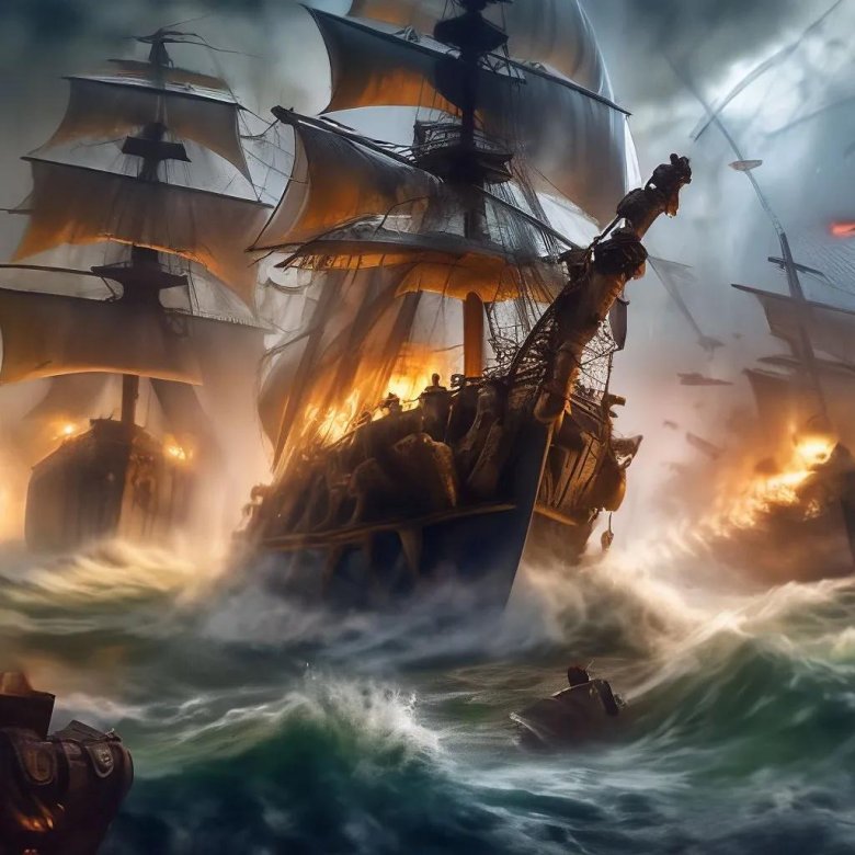 Картины морских сражений