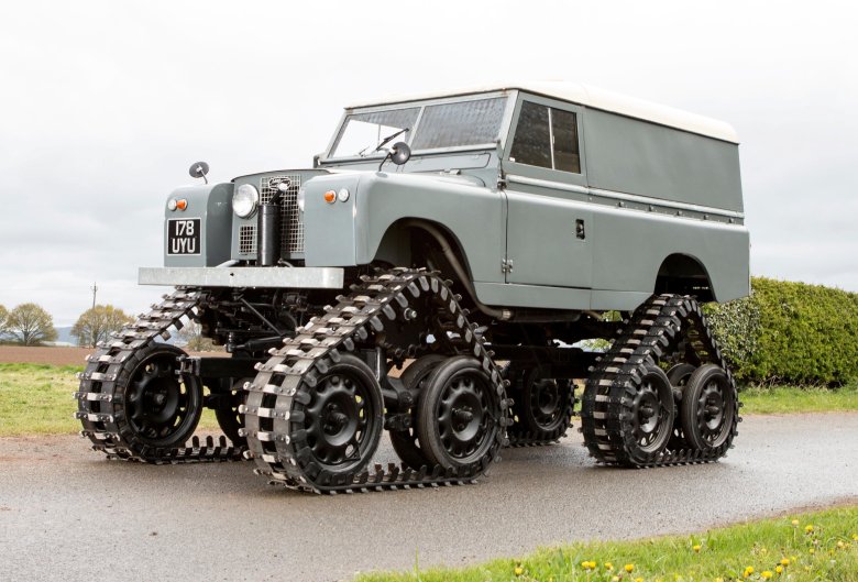 Land rover 109 гусеничный