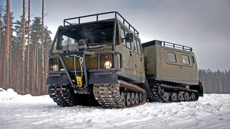 Болотоход bv-206 лось