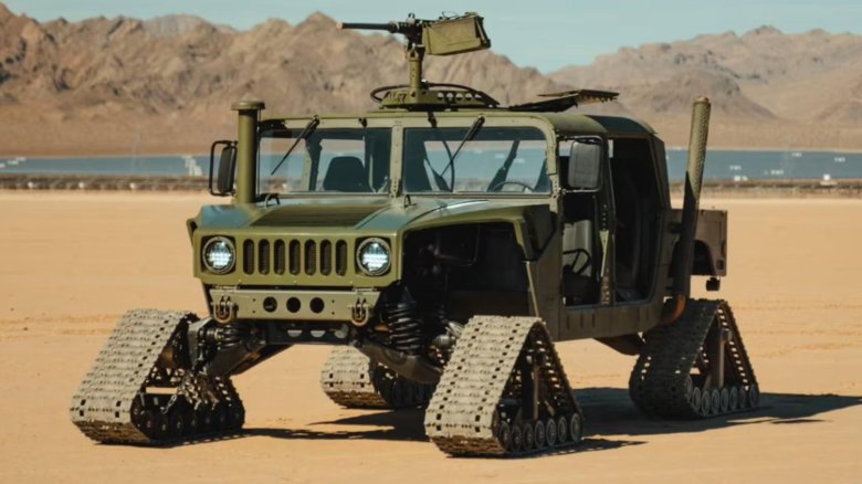 Hummer h 1 военный