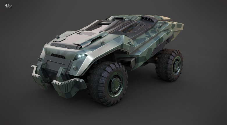 Бронемашина будущего концепт