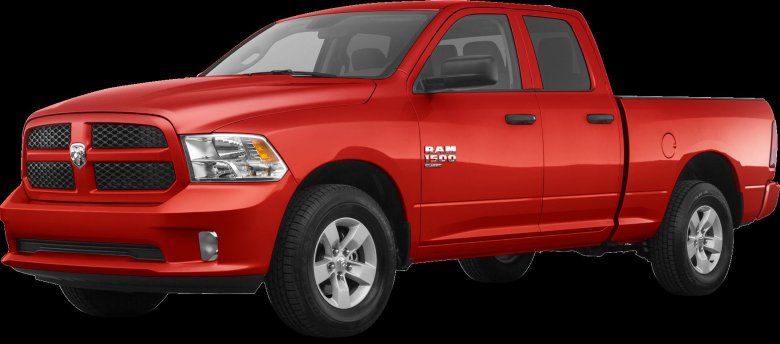Dodge ram 1500 красный