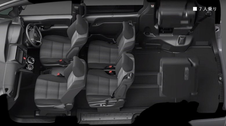 Тойота voxy салон