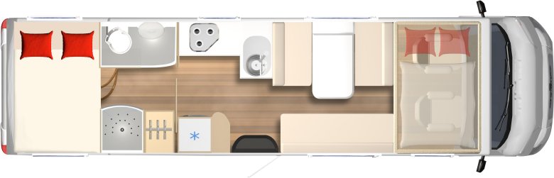 Планировка автодома