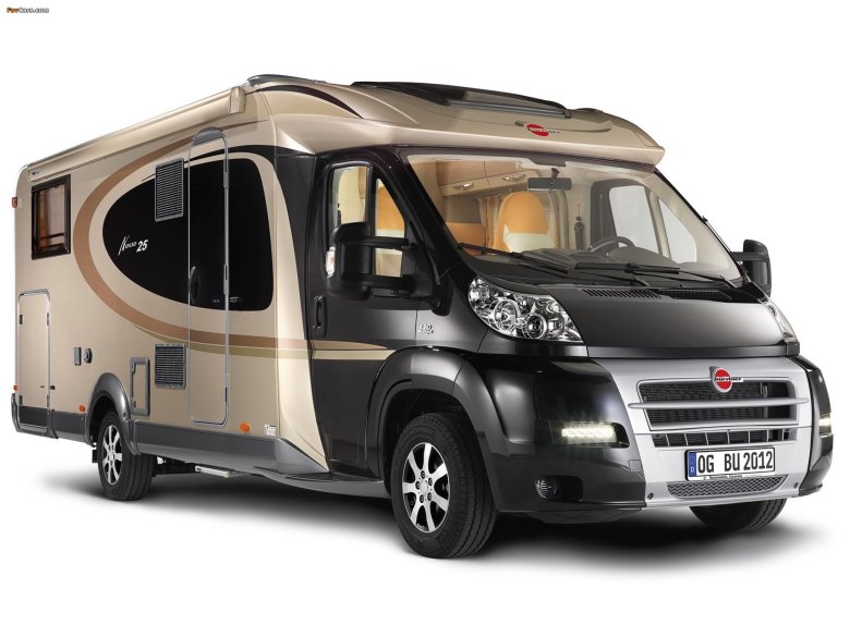 Полуинтегрированный автодом