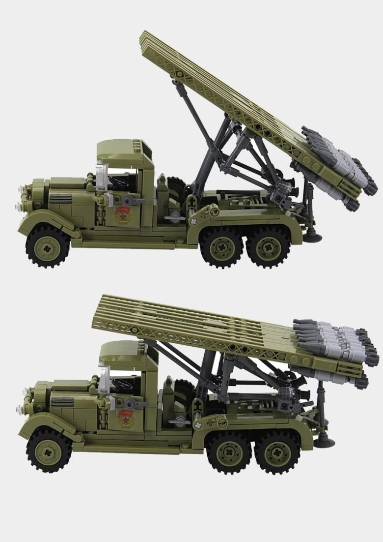 Конструктор армия россии ар-01016 сзо бм-13 катюша