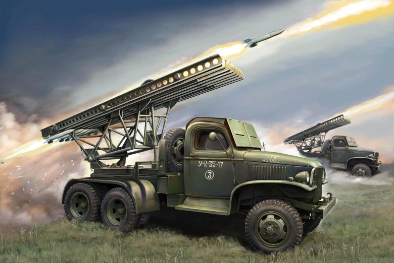 Бм 13 катюша залп