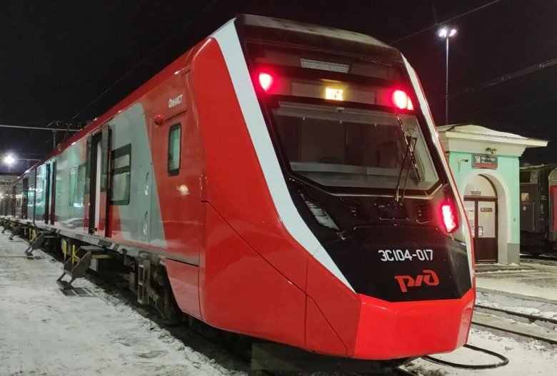 Скоростной электропоезд ласточка