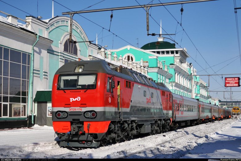 Станция омск пассажирский