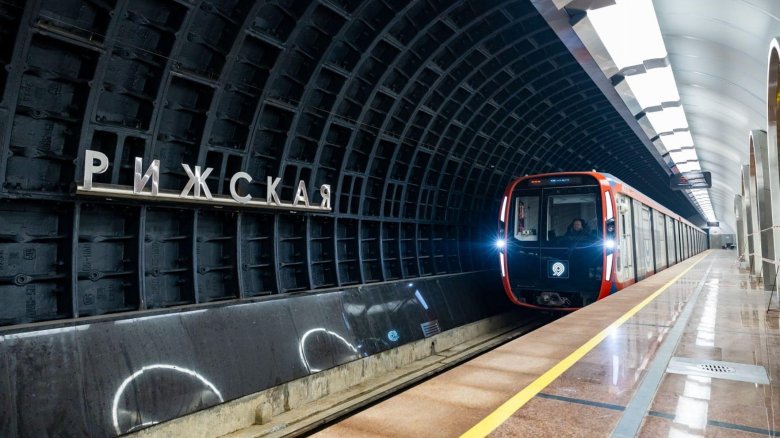 Рижская станция метро большая кольцевая линия