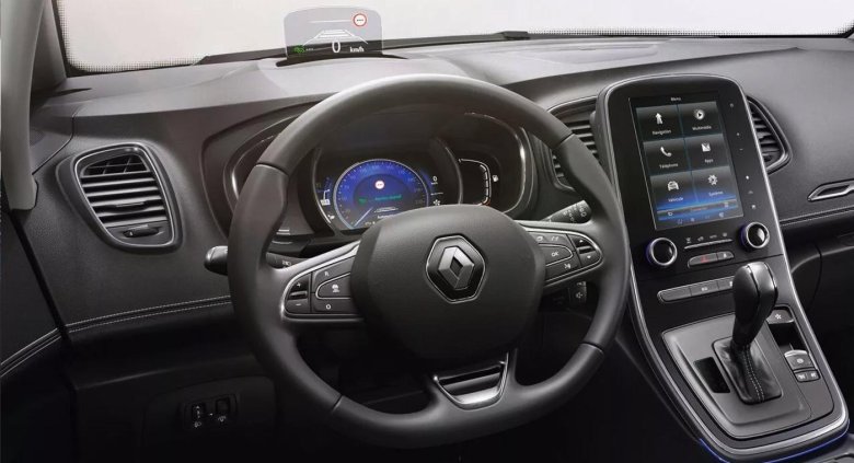 Renault grand scenic 2017 салон