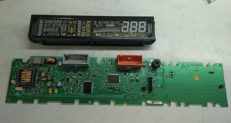 Панель приборов scenic 2