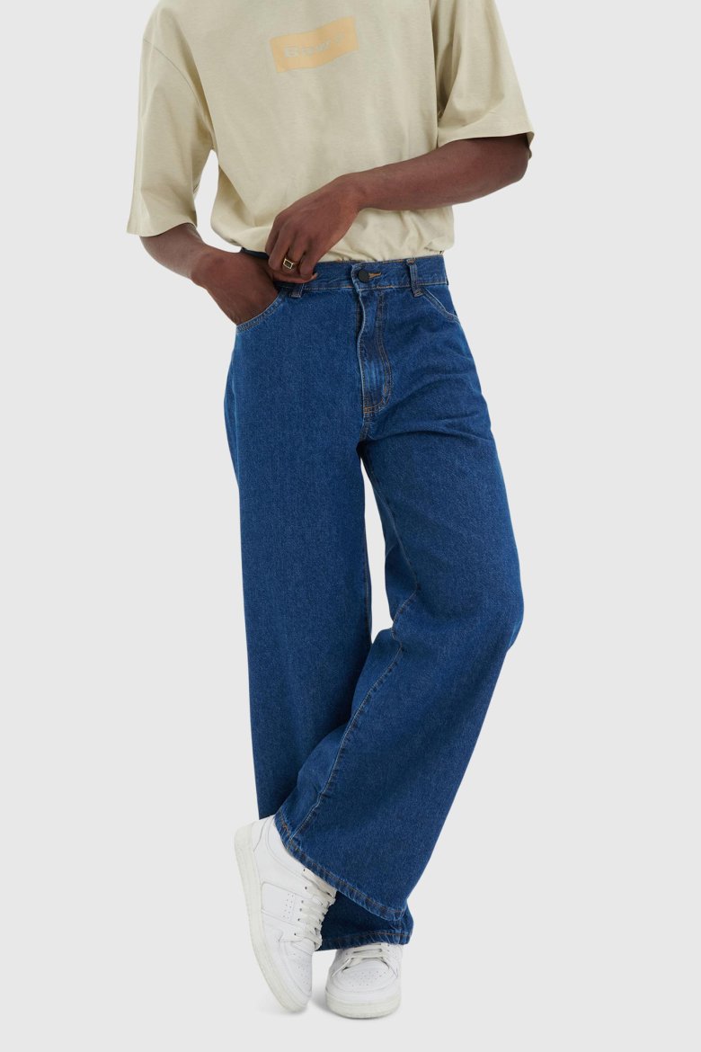 Широкие джинсы