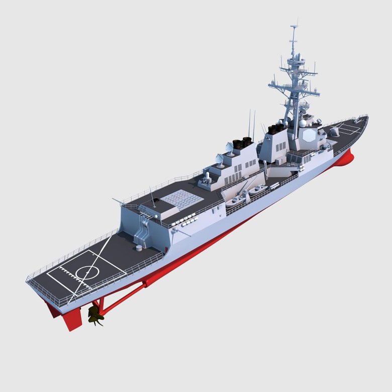 Модель эсминца арли берк