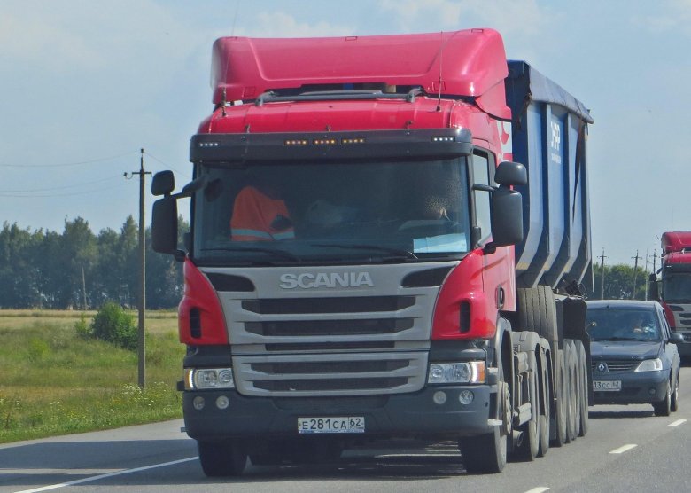 Седельный тягач скания