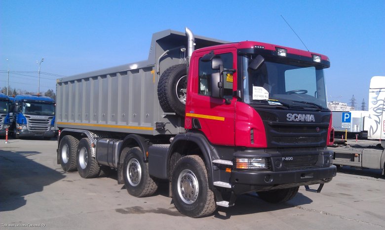 Самосвал скания