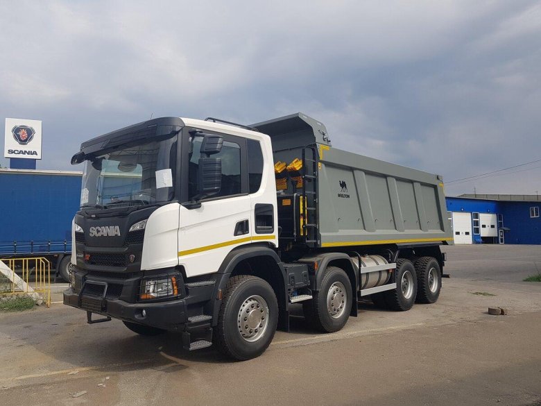Самосвал скания 8 х 4